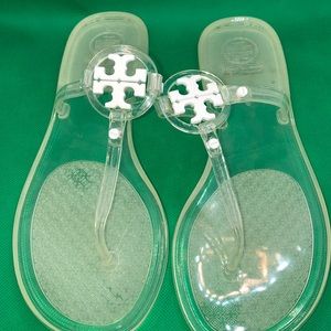 Tory Burch Jelly white sandals